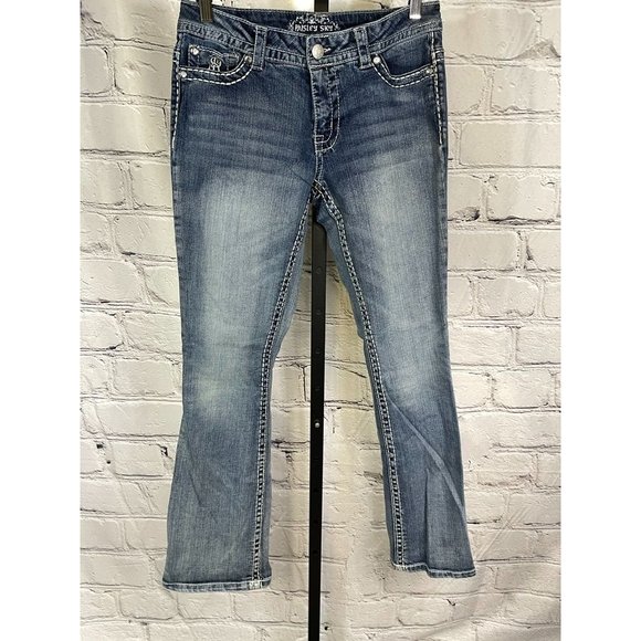 EUC Paisley Sky Jeans - Picture 1 of 5